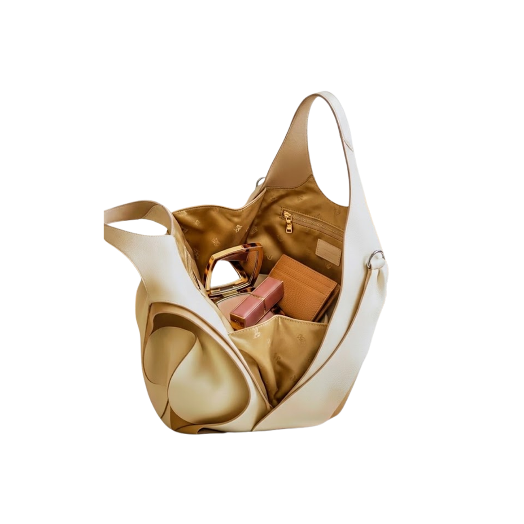 Cream Origami Tote